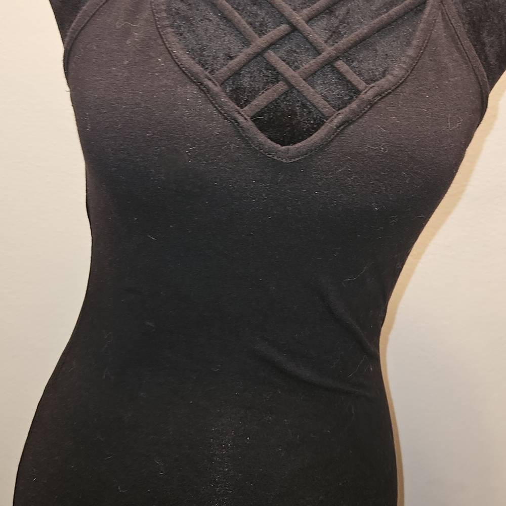 HaElegant Black Dress - Picture 3 of 5